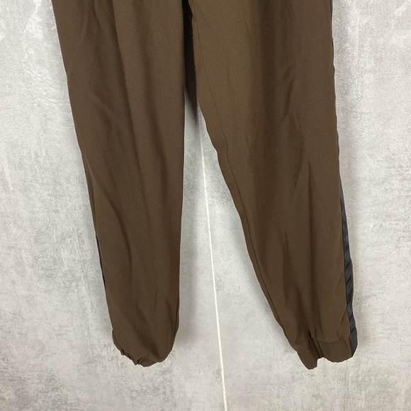 Zara green trouser striped jogger pants - Picture 4 of 8